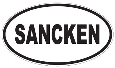 SANCKEN - Oval Magnet