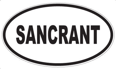 SANCRANT - Oval Magnet