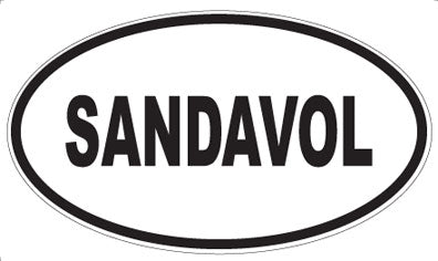 SANDAVOL - Oval Magnet