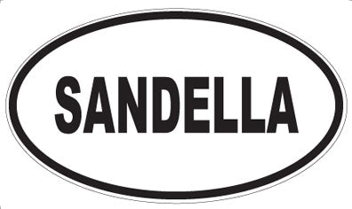SANDELLA - Oval Magnet