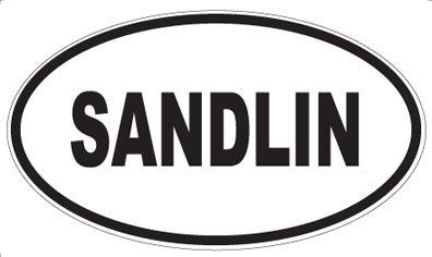 SANDLIN - Oval Magnet