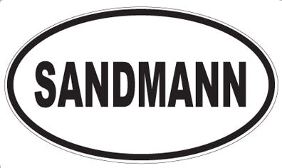 SANDMANN - Oval Magnet