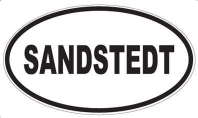 SANDSTEDT - Oval Magnet