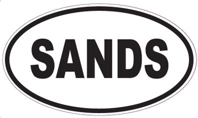 SANDS - Oval Magnet