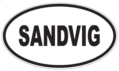 SANDVIG - Oval Magnet