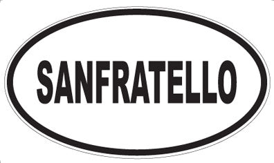 SANFRATELLO - Oval Magnet