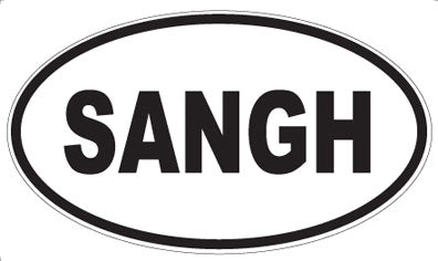 SANGH - Oval Magnet