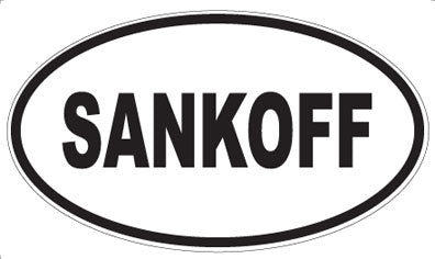 SANKOFF - Oval Magnet