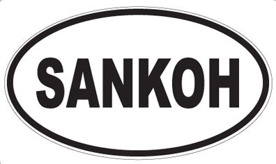 SANKOH - Oval Sticker