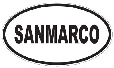 SANMARCO - Oval Magnet