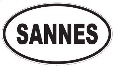 SANNES - Oval Magnet