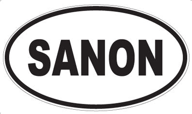 SANON - Oval Magnet