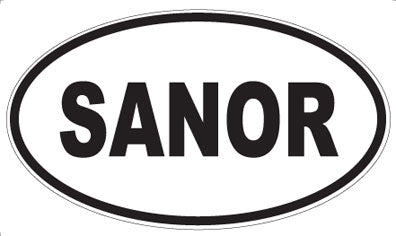 SANOR - Oval Magnet