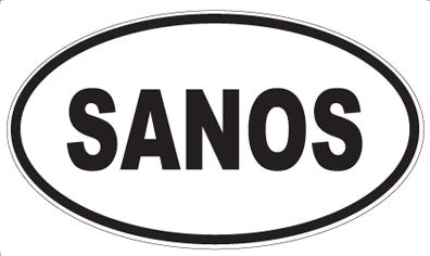 SANOS - Oval Magnet