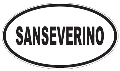SANSEVERINO - Oval Magnet