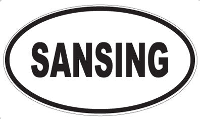 SANSING - Oval Magnet