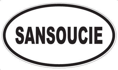 SANSOUCIE - Oval Magnet