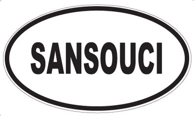 SANSOUCI - Oval Magnet
