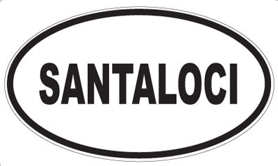 SANTALOCI - Oval Magnet