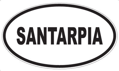 SANTARPIA - Oval Magnet