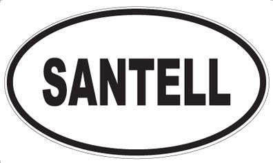 SANTELL - Oval Magnet
