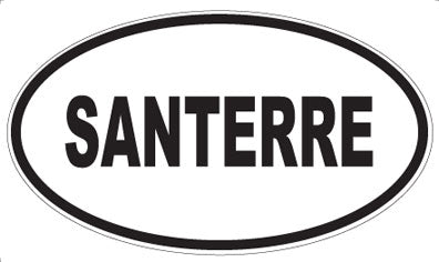 SANTERRE - Oval Magnet