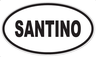 SANTINO - Oval Magnet