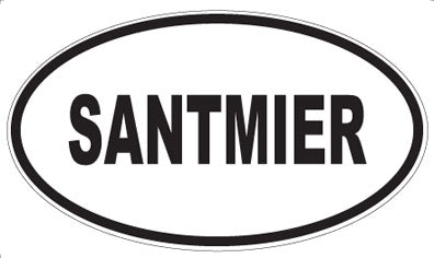 SANTMIER - Oval Magnet