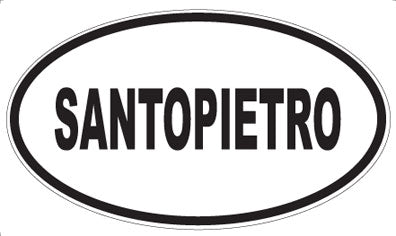 SANTOPIETRO - Oval Magnet