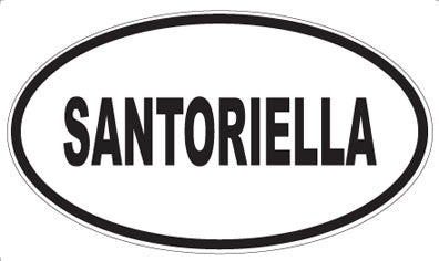 SANTORIELLA - Oval Magnet