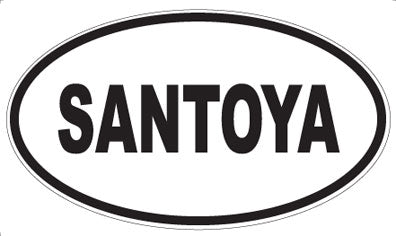 SANTOYA - Oval Magnet