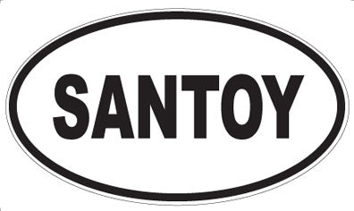 SANTOY - Oval Magnet