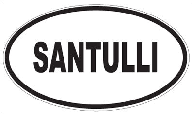SANTULLI - Oval Magnet