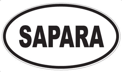 SAPARA - Oval Magnet