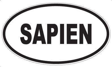 SAPIEN - Oval Magnet