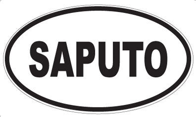 SAPUTO - Oval Magnet