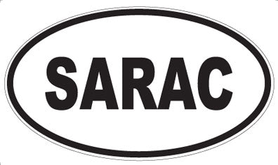 SARAC - Oval Magnet