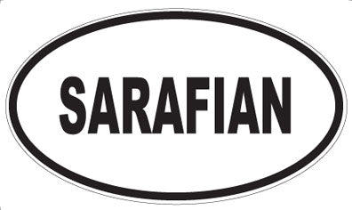 SARAFIAN - Oval Magnet