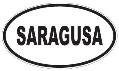 SARAGUSA - Oval Magnet