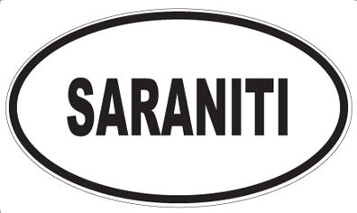 SARANITI - Oval Magnet