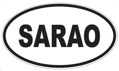 SARAO - Oval Magnet