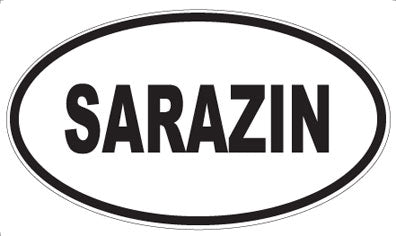 SARAZIN - Oval Magnet