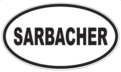 SARBACHER - Oval Magnet