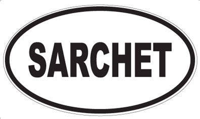 SARCHET - Oval Magnet