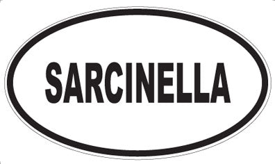 SARCINELLA - Oval Magnet