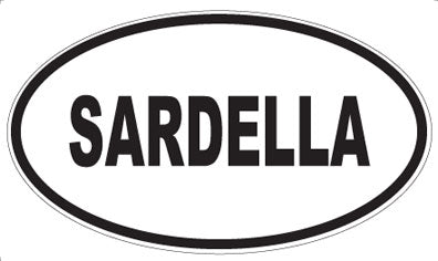 SARDELLA - Oval Magnet