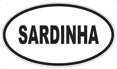 SARDINHA - Oval Magnet