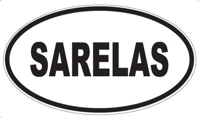 SARELAS - Oval Magnet