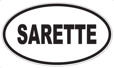 SARETTE - Oval Magnet