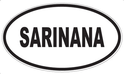SARINANA - Oval Magnet